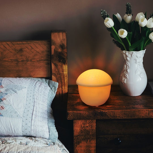 LED Kinderprojektorlampe mit Musterprojektion mit Farbwechsel Weiß