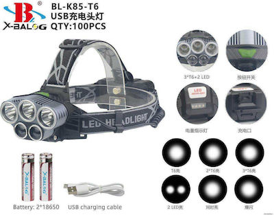 Headlamp LED Waterproof IPX4 with Maximum Brightness 2400lm K85 12112020