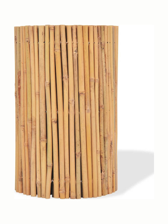 vidaXL Bambuszaun Bambus mit Ganzem Holz 50x500cm