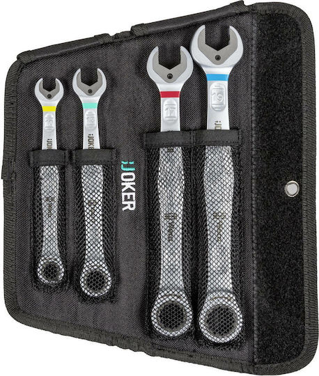 Wera German Polygon Set with Size from 10mm to 19mm Joker 4pcs