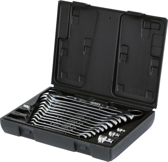 Ks Tools Σετ Γερμανοπολύγωνα Καστάνιας με Mέγεθος από 8mm έως 19mm Gearplus 16τμχ