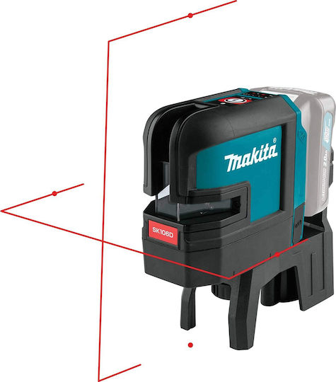 Makita Self-leveling Linear Laser Level Red Beam 10.8V with Working Range 25m