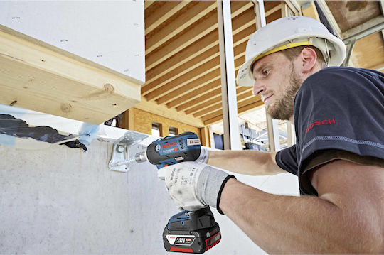 Bosch GDS 18V-300 Brushless Impact Wrench Battery 18V Solo with Bit Size 1/2"