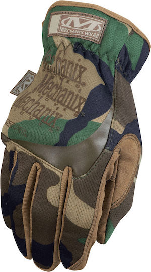 Mechanix Wear Fastfit Military Gloves Woodland Camo
