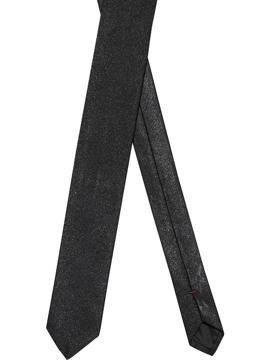 Hugo Boss Ανδρική Γραβάτα σε Μαύρο Χρώμα