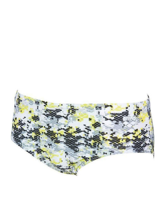 Costum De Baie Bărbați Slip Multicolor Camo