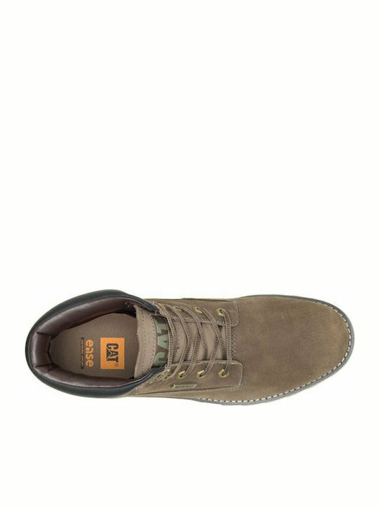 Founder TX Δερμάτινα Ανδρικά Μποτάκια Αδιάβροχα Gravity Grey