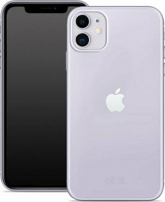 Puro Nude 0.3mm Back Cover Σιλικόνης Διάφανο (iPhone 12 mini)