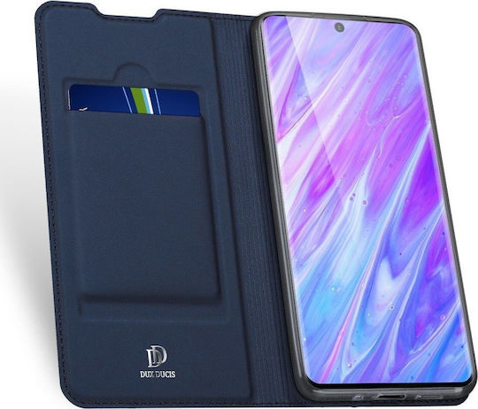 Dux Ducis Skin Pro Book Δερματίνης Navy Μπλε (Galaxy S20)