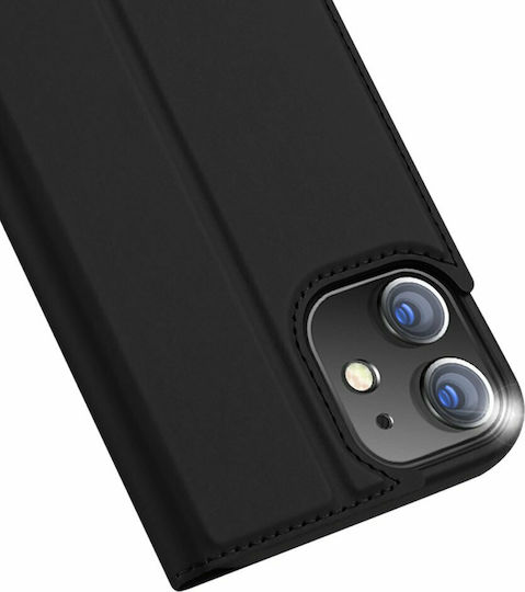 Dux Ducis Skin Pro Книга Изкуствена кожа Черен (iPhone 12 mini)