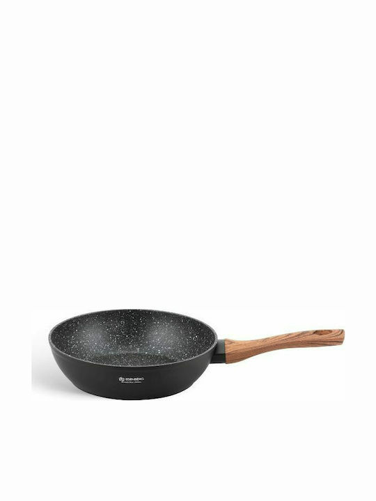 Edenberg Cookware Set Made of Aluminum Black With Non-Stick Coating 15 Pieces