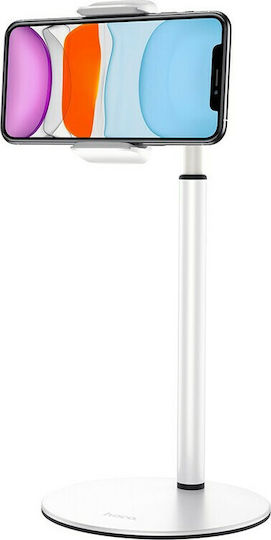 Hoco PH28 Mobile Phone Stand with Extension Arm in White Colour