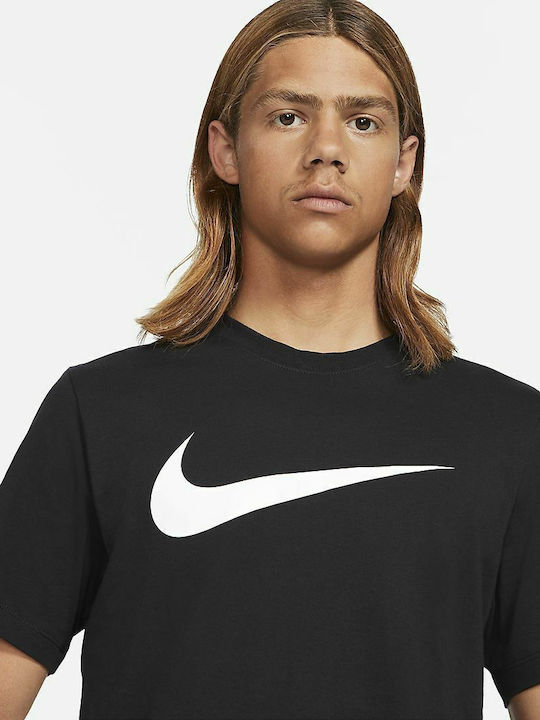 Icon Swoosh T-shirt Black