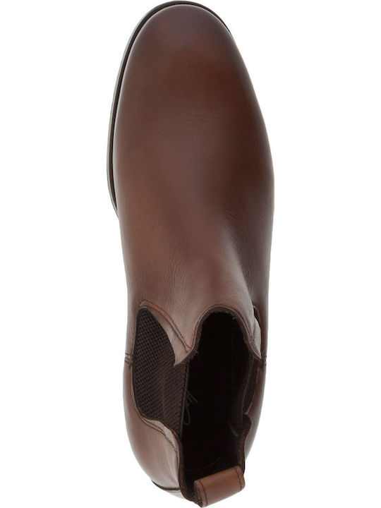 Mrumeo MRUMEO60008 Leder Braun Chelsea Stiefeletten