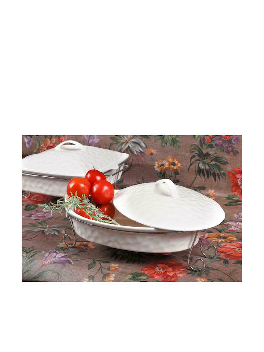 Cryspo Trio Punto Dutch Oven Oval 43cm 1Stück