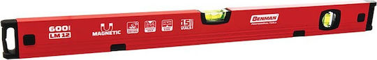 Benman LM12 Nivel de spirit Din aluminiu Magnetic 100buc cu 3 Ochiuri