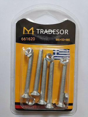 Tradesor Screw with Diameter M6 and Length 50mm