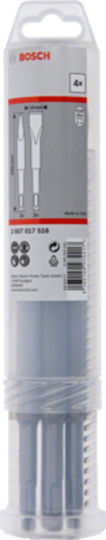 Bosch Σετ Βελόνι & Καλέμι 4τμχ με Υποδοχή SDS Plus