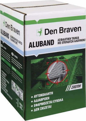 Den Braven Aluband Ασφαλτική Ταινία με Επικάλυψη Αλουμινίου Ασημί 10cmx10m 200014