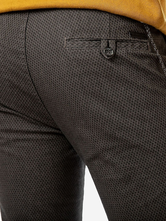 Men's Jeans Pants with Regular Tapered Fit Gray