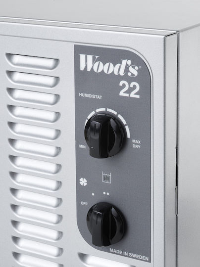 Wood's SW22FM Влагоуловител 13.5lt Сребрист