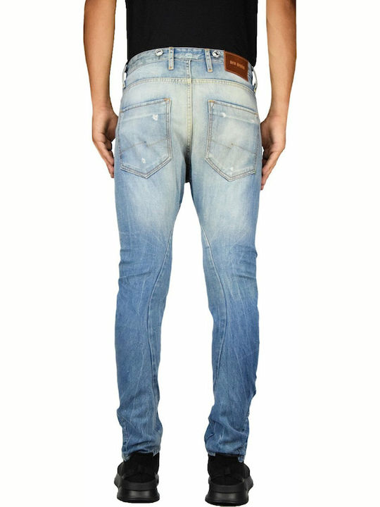 New Denim Herren Jeanshose in Loose Fit Blau