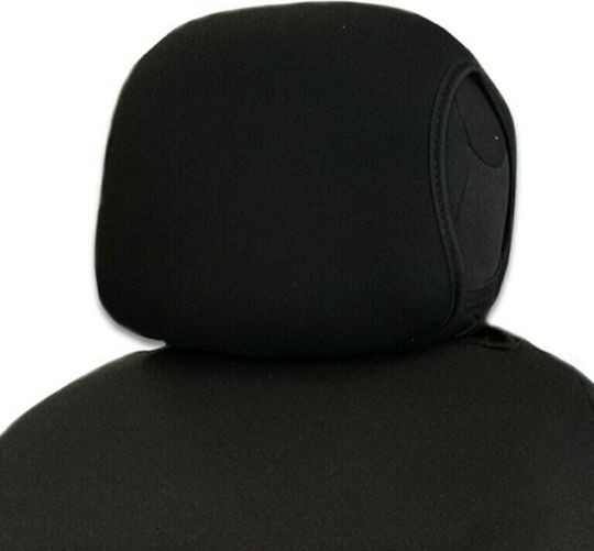 Race Axion Vordere Autositzbezüge 2Stücke Baumwolle Schwarze PLat.REC.BLACK