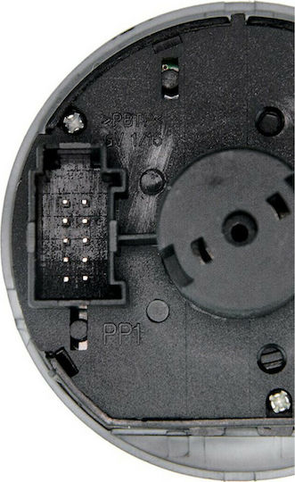 NTY Lichtschalter Auto für Skoda Octavia 2004-2013 10pin Schwarz