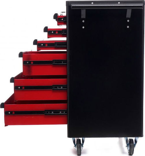 Kraft & Dele Cu roți Metal Căruță L70xA48xÎ83.5cm