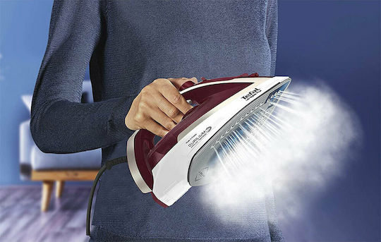 Tefal Ultragliss Plus Fier de Călcat cu Aburi 2800W cu Debit Continu de Abur 50g/min