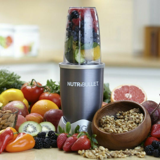 NutriBullet Μπλέντερ με Κανάτα Tritan 710 ml 600W Inox LV040035