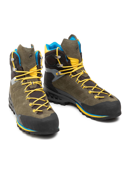 Mammut Kento Tour High GTX Men's Hiking Boots Waterproof With Gore-Tex Membrane Green