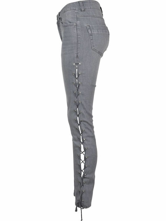Women's Jean Trousers in Skinny Fit Gray
