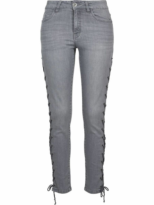 Women's Jean Trousers in Skinny Fit Gray