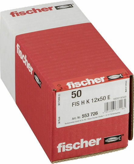 fischer Injections Anchor Sleeve Fis H 12x50 K E Улей Пластмаса 50бр