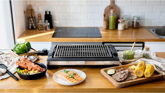Cecotec Tasty&Grill 2000 LineStone Teppanyaki Плоча за Печене с Регулируем Термостат 2000W 37.5x24.5см.