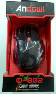 Andowl Q-802 Gaming Mouse Black