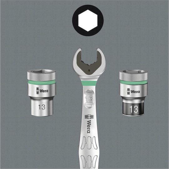 Wera 8100 SA 9 Speed Ratchet Set Set Ratchet 1\4" 28pcs 05004019001