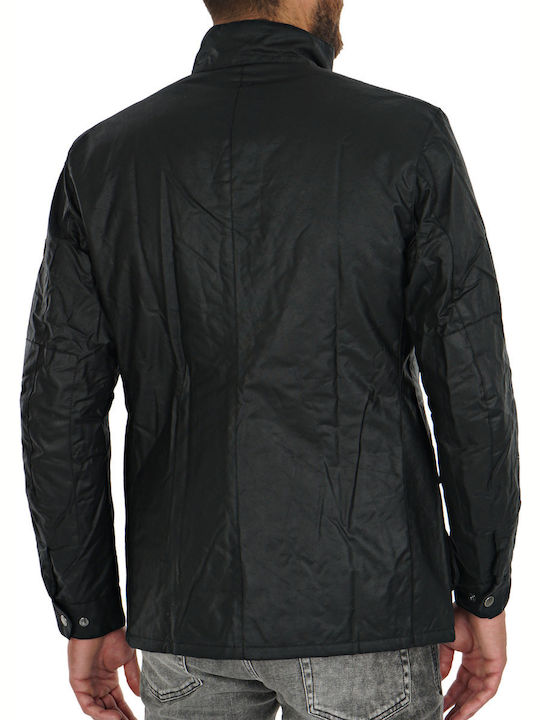 Barbour Duke Wax Μπουφάν Μαύρο