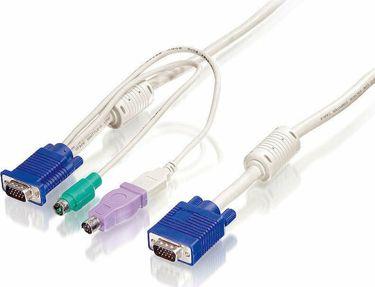 Level One KVM Cable ACC-2102 3m για KVM-0831/KVM-1631 και KCM series