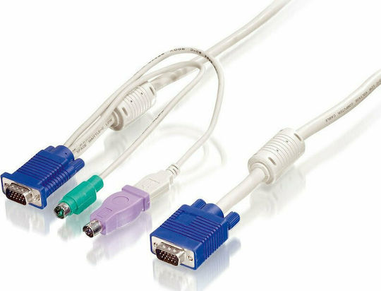 Level One KVM Cable ACC-2103 5m για KVM-0831/KVM-1631 και KCM-series