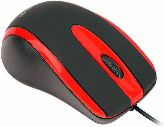 Havit MS753 Ενσύρματο Ποντίκι Κόκκινο
