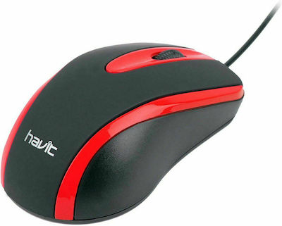 Havit MS753 Magazin online Mouse Roșu