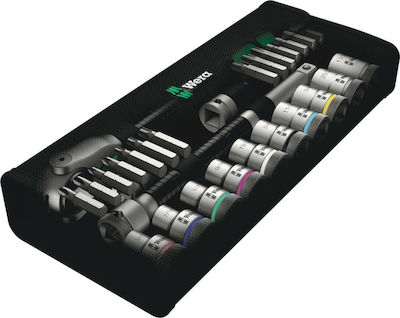 Wera Wera 8100 SC 9 Zyklop Set Ratchet 1\2" 28pcs 05004079001