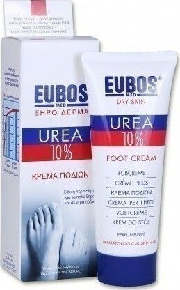 Eubos Urea Intensive Care Cremă Hidratantă de Reconstrucție pentru Picioare cu 10% Uree 100ml