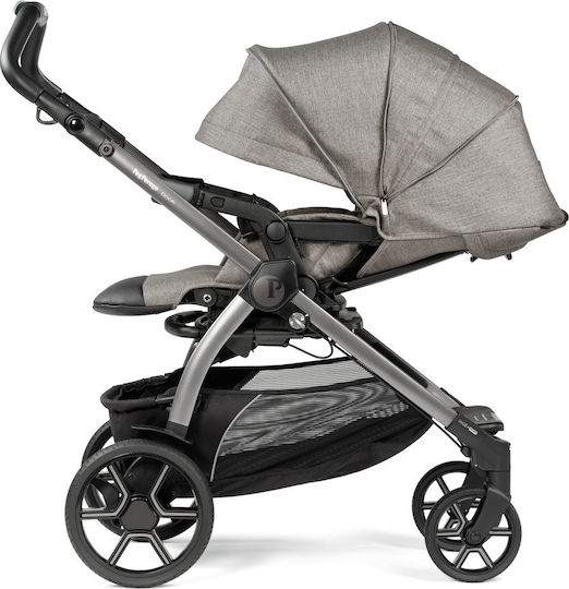 Peg Perego New Book Adjustable Baby Stroller Suitable for Newborn City Grey 12.3kg