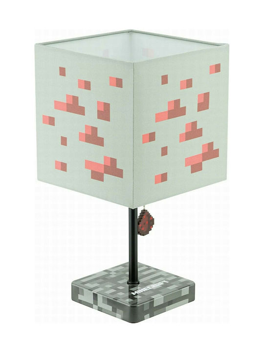 Paladone Led Kids Side Table Lamp Minecraft Multicolour 13x13x34.5cm