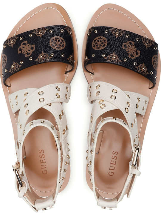 Cevie Leather Women's Flat Sandals