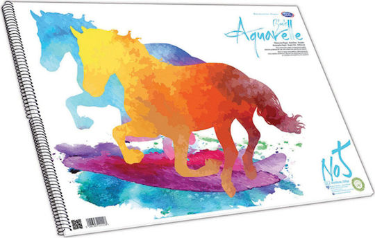 Skag Watercolour Pad Watercolour Pad 12 Sheets No. 2 / 20x30cm 12 Sheets (Μiscellaneous Designs)