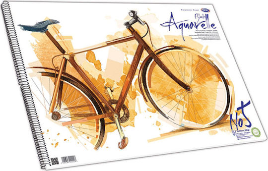 Skag Watercolour Pad Watercolour Pad 12 Sheets No. 2 / 20x30cm 12 Sheets (Μiscellaneous Designs)